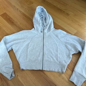Lululemon cropped scuba hoodie